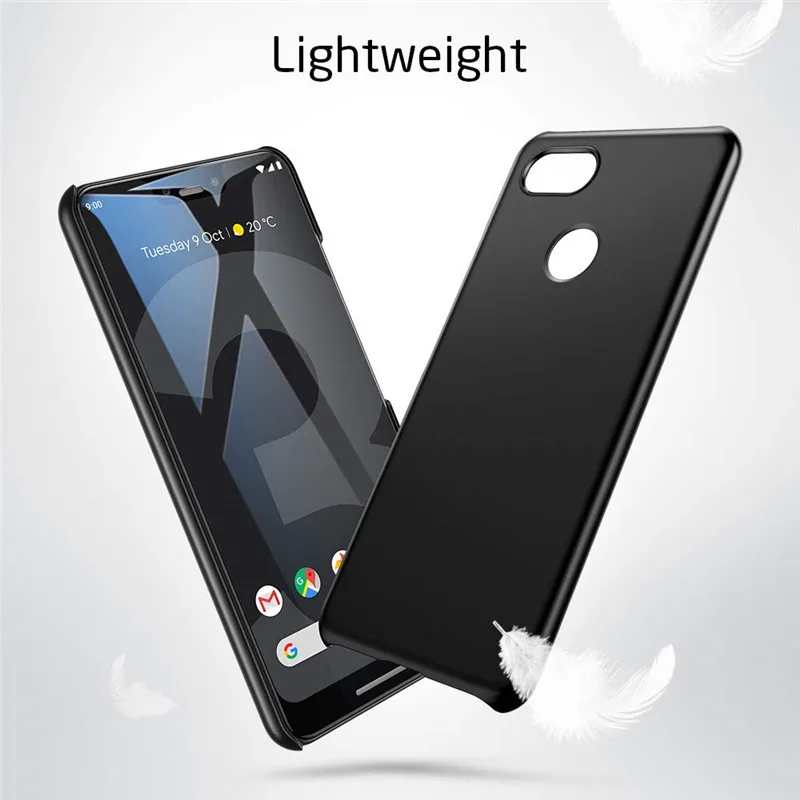 Для Google Pixel XL 3 3XL ультра тонкий матовый Жесткий Чехол для Pixel 3A XL XL2 установлены чехлы задняя крышка противоударный защитный чехол