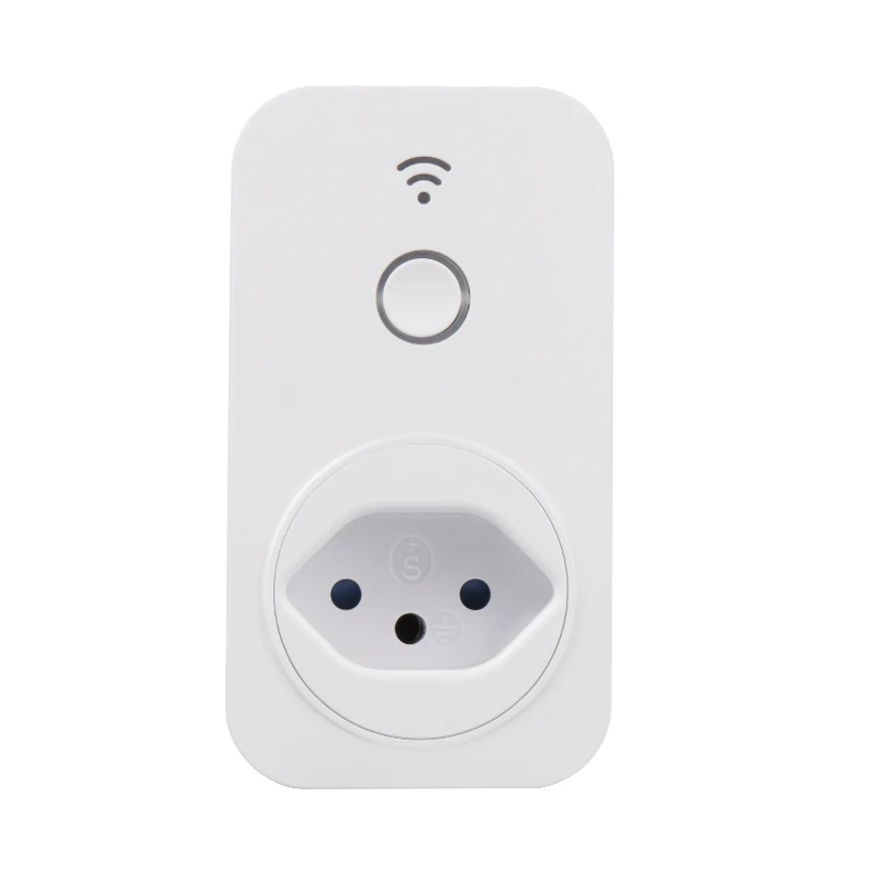 SP2 BR standard Broadlink новейшая SP2 SP3 WiFi умная розетка ZA IN BR UK AU EU розетка работает с Alexa Google Home приложение для умного дома дистанционное управление - Цвет: SP2 BR standard