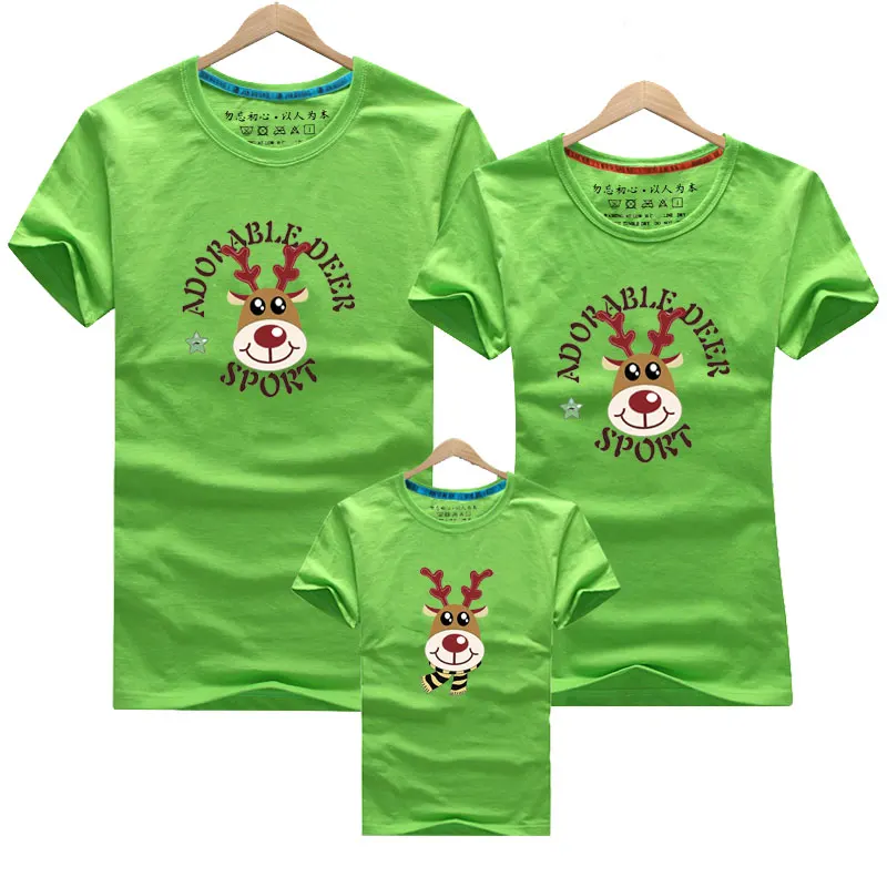 Family Look for Dad Mom and ME Father Mother Daughter Son Christmas New Year Cotton Sweater Outfits Family Matching Clothes