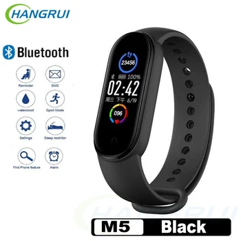 

M5 Smart Band Sport Heart Rate Blood Pressure Fitness Calories Smart Band Bluetooth Bracelet Smart watch For Android IOS PK Mi5