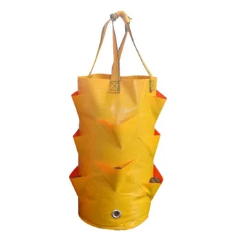 

GARDEN PLANTING GROW BAG POTATO STRAWBERRY PLANTER OUTDOOR VEGETABLE BAGS GALLON Breathable, Self-priming