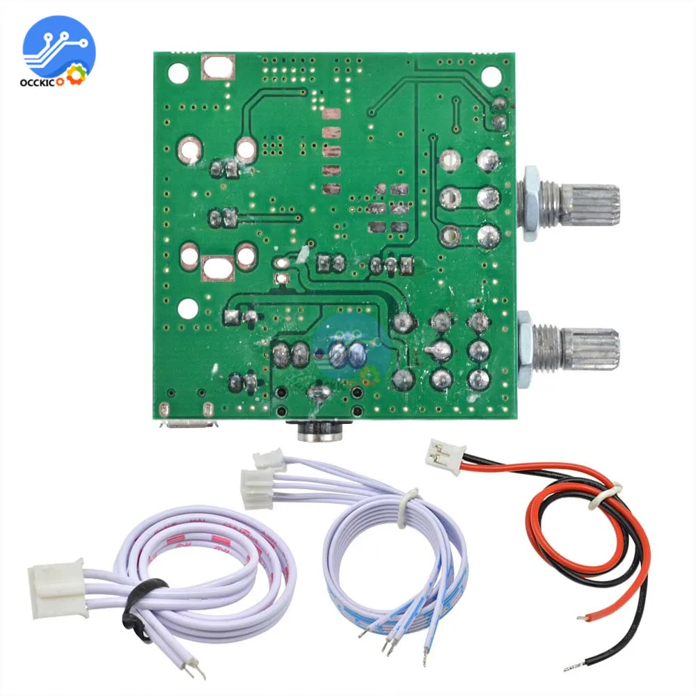 DC 5V 20W 2 1 Двухканальный аудио усилитель класса D 3D объемный стерео цифровой
