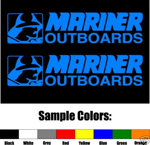 Виниловая наклейка для MARINER OUTBOARDS пара|Наклейки на автомобиль| |