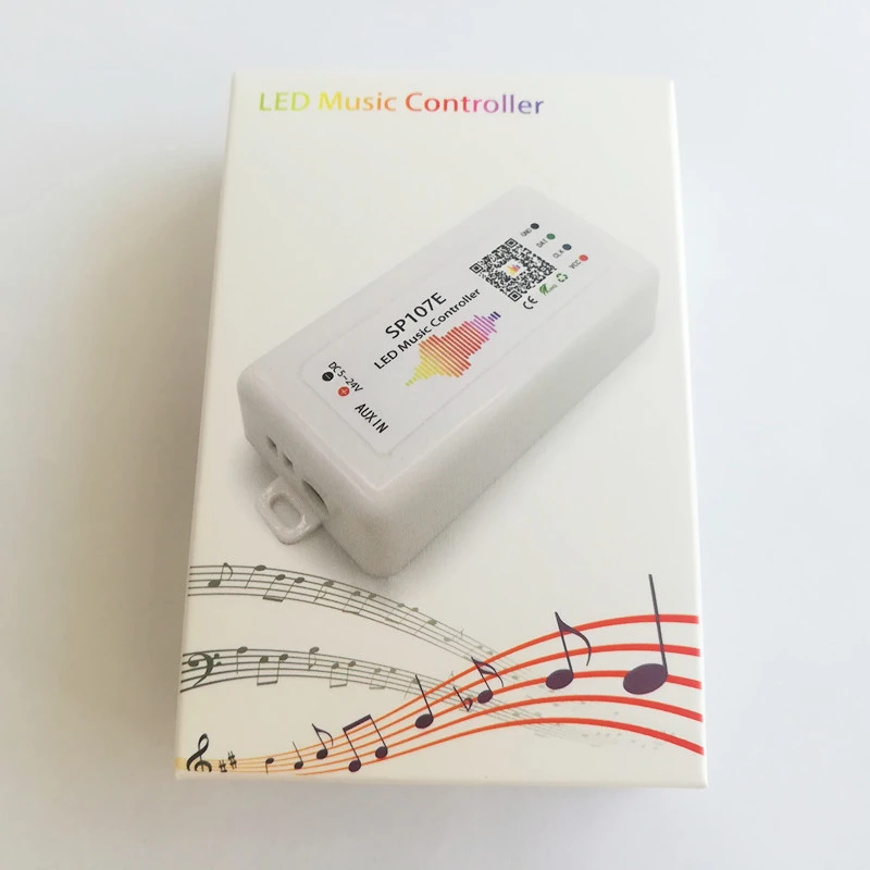 8PCS SP107E DC5 24V LED Music Controller With Wireless Bluetooth