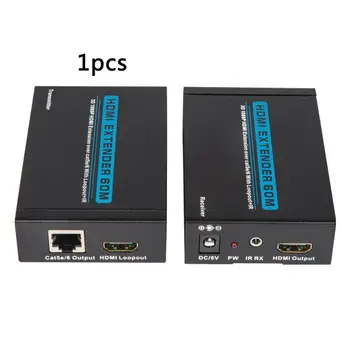 

Single Wire Network 60 M With Ir + Ring Out Hdmi1.3 3D 1080P Extender T-505E