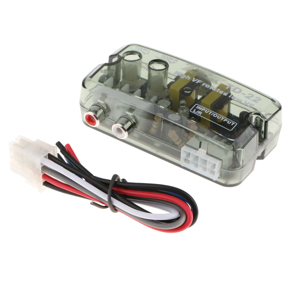 Новый Авто Аудио REM сабвуфер с высоким до низким уровнем выходной