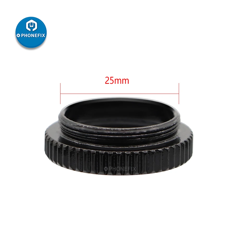 

C-MOUNT 5MM Extension Tube Adapter Black Metal C-CS Mount Adaptor Spacer Ring for CCTV Lens Stereo Microscope Camera Accessories