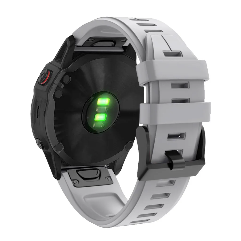 Силиконовый ремешок для часов Garmin Fenix 6/Fenix 6Pro Смарт-часы быстросъемный ремешок для запястья#15