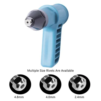 

Anti Slip Portable Attachment Conversion Tool 2.4mm 4.0mm 4.8mm Pull Electric Rivet Adapter Insert Nut Cordless Drill Durable