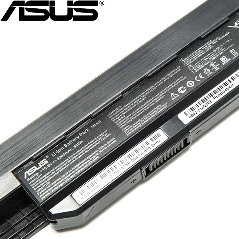 ASUS оригинальные A32-K53 5200 мАч для Asus A32 K53 A42-K53 A31-K53 A41-K53 A43 A53 K43 K53 K53S X43 X44 X53 X54 X84 X53SV X53U X53B