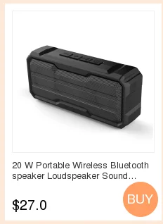 Высокая мощность беспроводной Bluetooth динамик 40 Вт наружная Портативная колонка с сабвуфером для ноутбука FM телефон музыкальный центр кинотеатр MP3