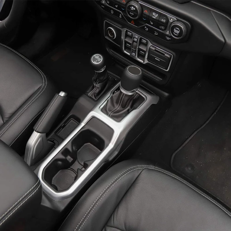 Панельная Накладка для коробки передач рамка внутренняя отделка для- Jeep Wrangler JL автомобильные аксессуары