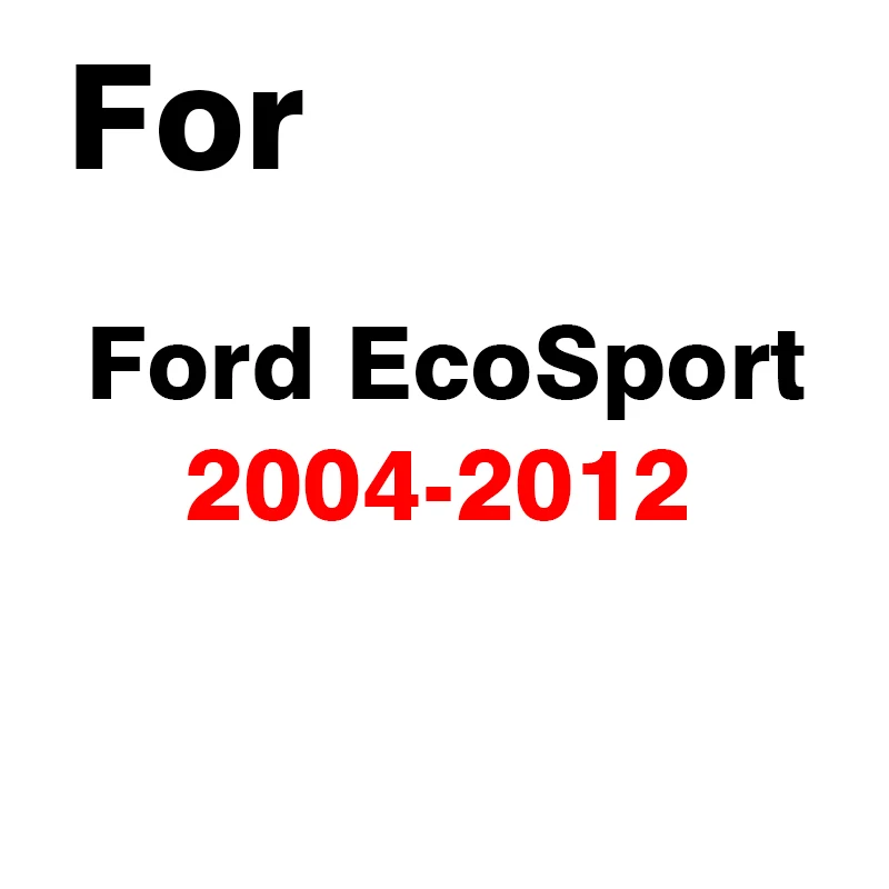 2004-2012 Полное покрытие автомобиля Крытый Открытый Защита от ультрафиолета Дождь Снег Лед защита от пыли Чехол внедорожника для Ford EcoSport 2004 - Название цвета: 2004-2012
