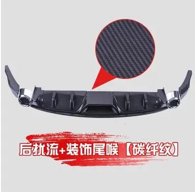 Для Mazda 3 Axela Body kit спойлер- для Axela YKC ABS задний спойлер передний бампер диффузор защитные бамперы - Цвет: Синий