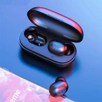 

2020 NEW GT1 TWS Fingerprint Touch Bluetooth Earphones, HD Stereo Wireless Headphones,Noise Cancelling Gaming Headset