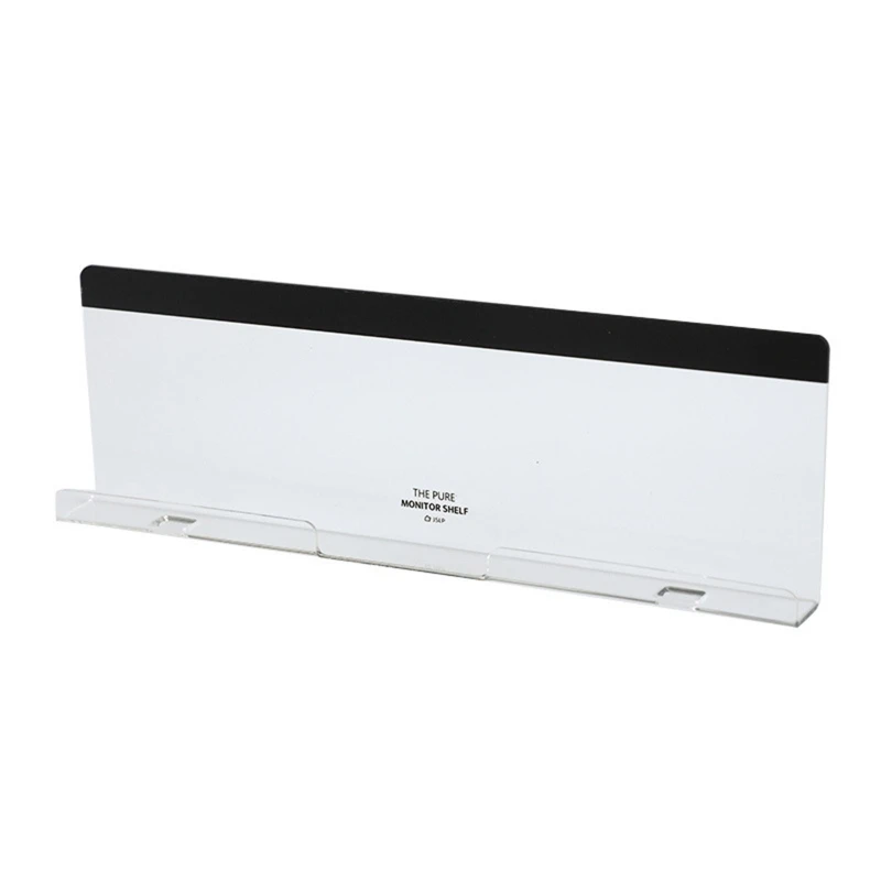 Sticky notes board memo sign transparent message board with slot phone stand strong adhesive multifunction stand office acrylic sign holder,sticky note holder