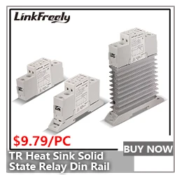 TR heat sink solid state relay din rail 250