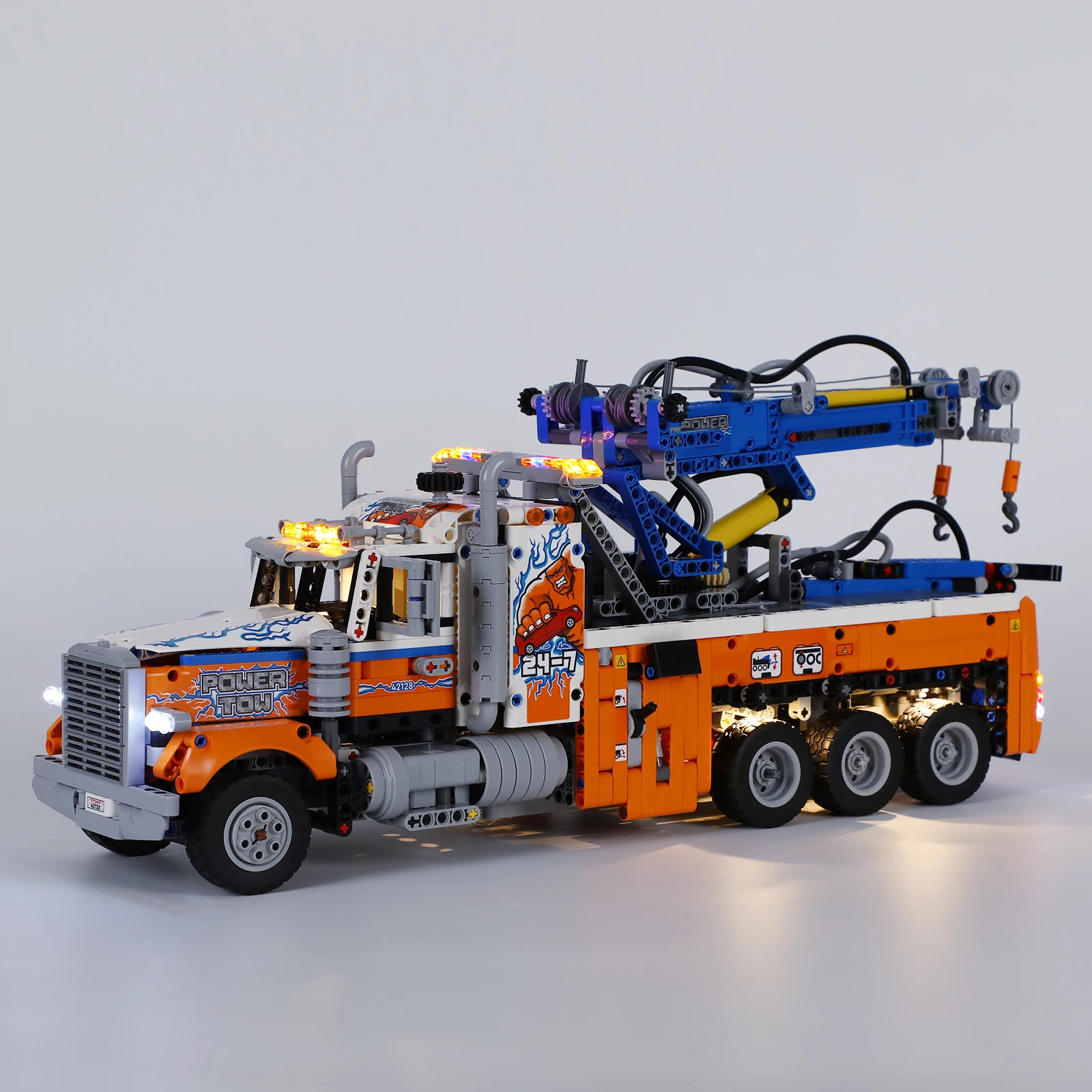 Lightaling Led Light Kit Per Il 42128 Heavy-Duty Tow Truck Building Blocks Set (Non Includere Il Modello) Mattoni Giocattoli Per Bambini
