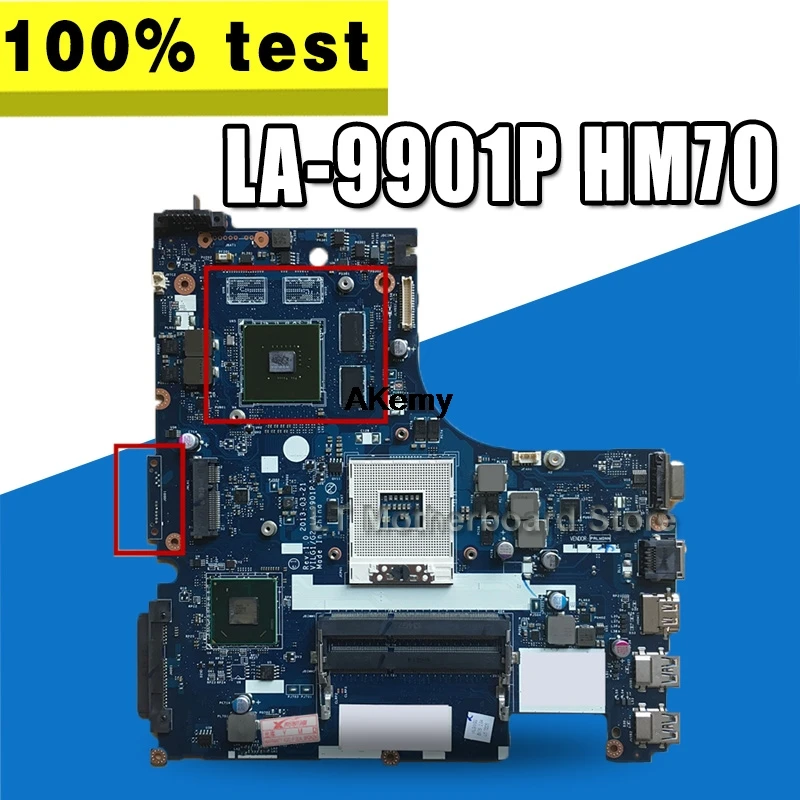 

laptop motherboard For Lenovo G500s Motherboard LA-9901P VILG1/G2 SJTNV HM70 Good Quality