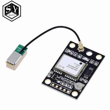 

GY-NEO6MV2 NEO-6M GPS Module NEO6MV2 With Flight Control EEPROM Controller MWC APM2 APM2.5 Large Antenna For Arduino Board