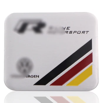 

1pcs car badge body aluminum labeling car sticker For volkswagen polo golf 3 4 5 6 7 b4 b5 b6 b7 b8 Car accessories styling