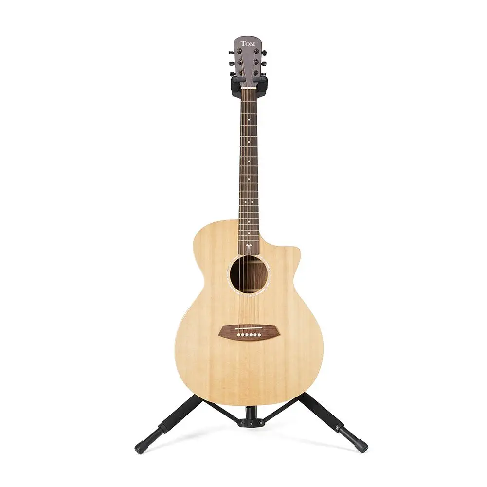 Support de guitare Portable multifonction à verrouillage automatique,  équipement de support de guitare, accessoires de guitare, Instrument de  musique à cordes - AliExpress