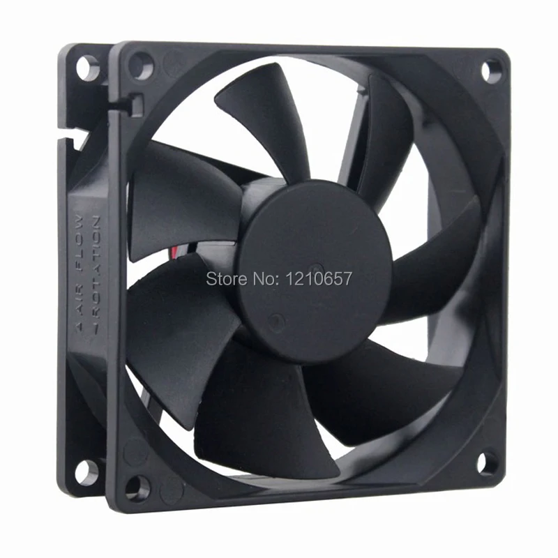 GDSTIME 8025 8 см 80 мм 80x80x25 мм 12 В 2Pin DC бесщеточный компьютер PC охлаждающий вентилятор чехол