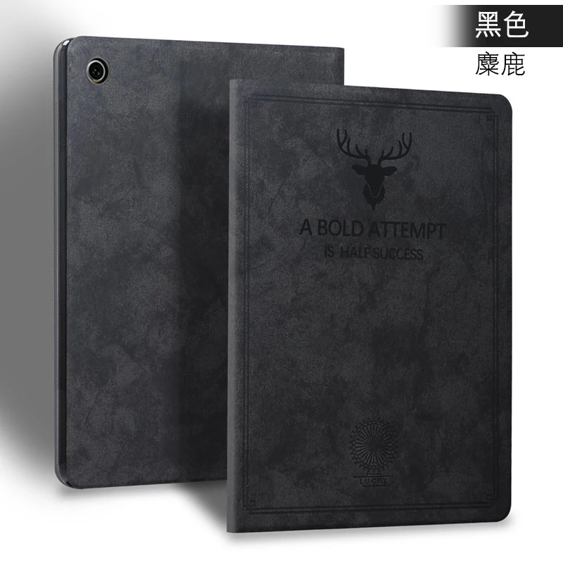 5 Ретро Чехол из полиуретановой кожи для планшета huawei MediaPad M5 Lite 10 BAH2-W19/L09/W09 10,1 дюймов Смарт флип-чехол с подставкой+ ручка - Цвет: 5