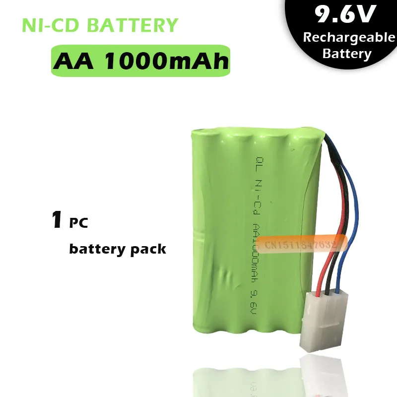 9,6 V 1000mAh Ni-CD Батарея для MZ 2050 2054 2060 2053 RC автомобиль 3PIN ключ Для плашек
