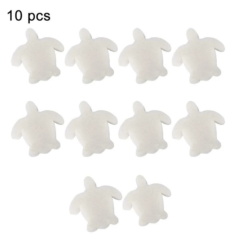 

10Pcs/Set Floating Spa Sponge Cartoon Turtle Oil Absorbing Hot Tub Skimmer Scum Absorber Cleaners For Swimming Pool Dropship