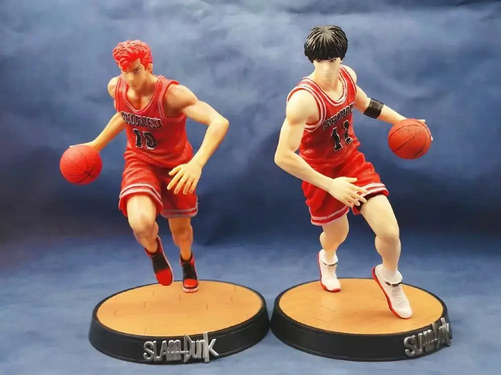 Новый аниме 27 см Slam Dunk Rukawa Kaede 11 #/Hanamichi Sakuragi 10 # кровавый баскетболист гений ПВХ