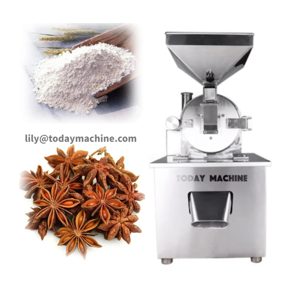 

Dry Herb Grinder Rice Flour Making Pulverizing Dry Chilli Powder Milling Making Machine