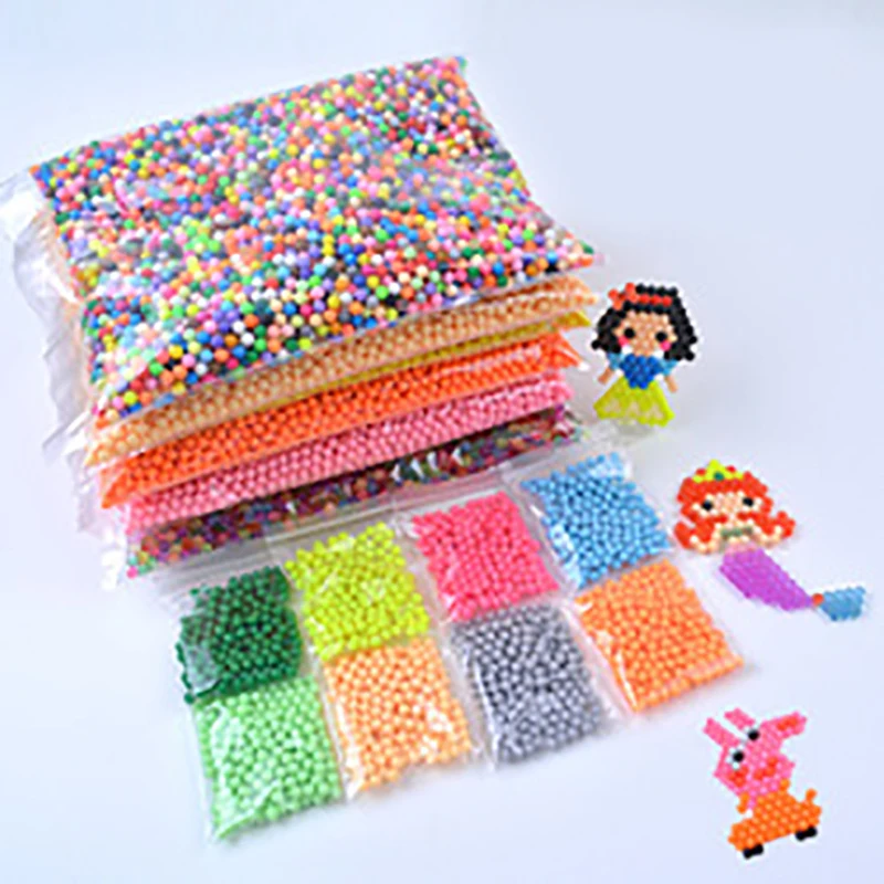 24 цвета, 5200 шт, 5 мм, DIY 3d пазлы, набор игрушек, Хама, бусины Perler, шарики, подарок на год, Perlen, обучающие игрушки для детей