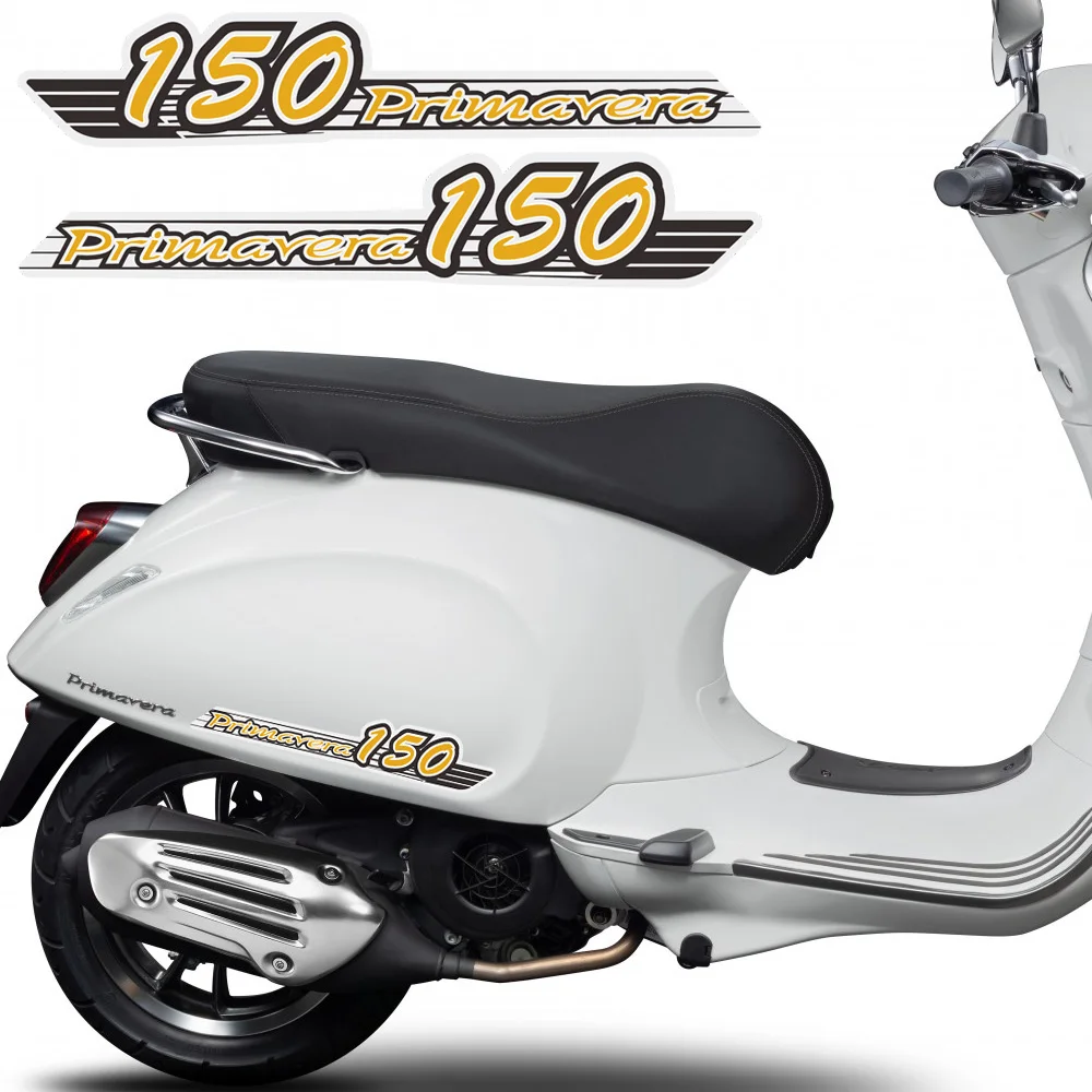 Наклейка на мотоцикл 150 корпус оболочка наклейка эмблема для piaggio Vespa Primavera150 Primavera 150 Moto стикер Пастер пленка