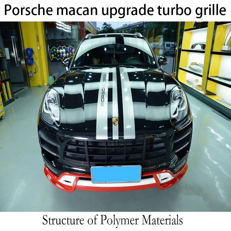 Автомобильный переоборудование для Porsche macan обновление турбо бампер и запасные части высокое качество и красивое украшение