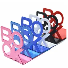 2pcs/lot BOOK Shape Metal Bookends Iron Support Holder For Books Desk Storage Shelf Desk Accessories 2pcs/lot BOOK Shape Metal Bookends Iron Support Holder For Books Desk Storage Shelf Desk Accessories