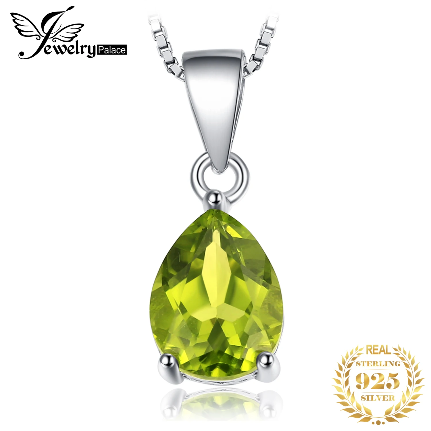 Pulsera De Tenis Para Mujer Con Peridoto Natural Y Plata De Ley 925 - 12 Quilates Totales, Largo 7 Pulgadas (18 Cm)