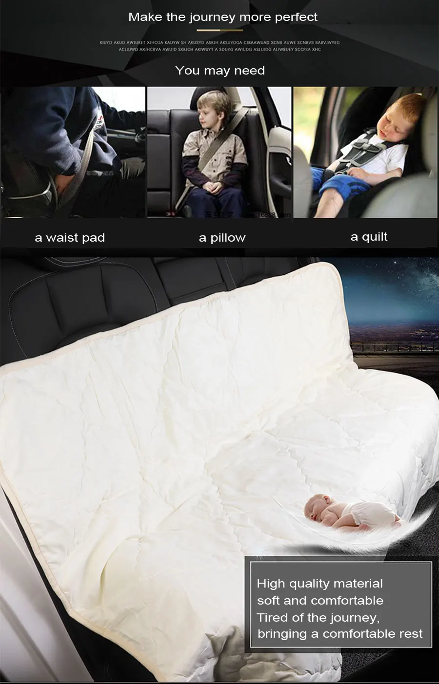 Натуральная кожа Автомобильная Подушка многофункциональная автомобильная подушка кондиционер одеяло для Mercedes-Benz Ford jeep автомобильные аксессуары для Toyota