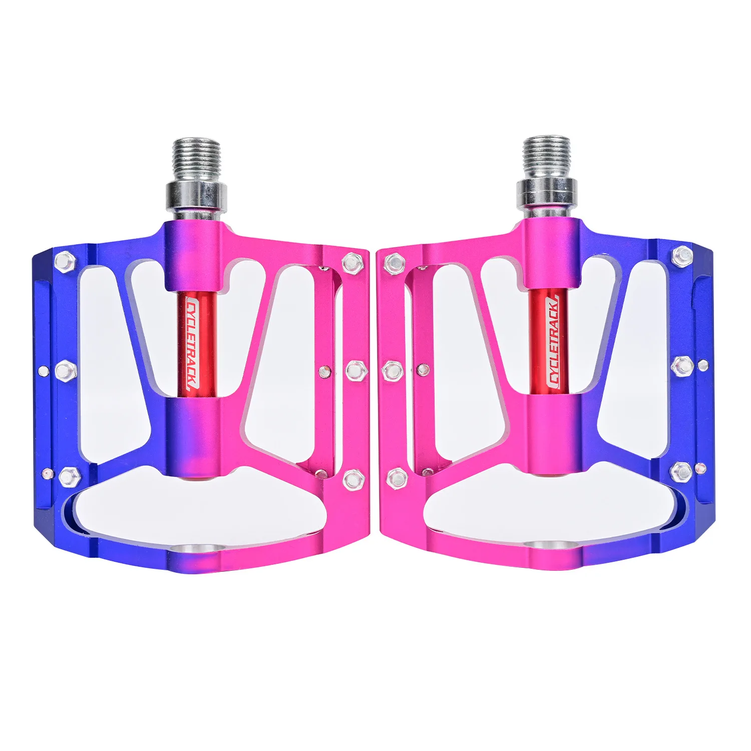 plating Bicycle Pedal Widen Anti slipaluminum Pedals Ultralight CNC MTB