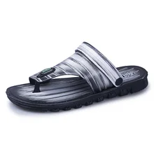 Мужские вьетнамки; Мужская обувь; летние сандалии; пляжная обувь с пряжкой; молодежные водонепроницаемые шлепанцы; красивые