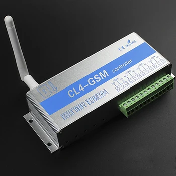 

4 Channels GSM Wireless Mobile Phone Remote Control Switch Controller Relay Intelligent Switch Pump