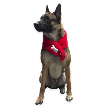 

Cat Dog Large Dog Accessories New Style Pet Clothing Christmas Holiday Scarf Chinese New Year Festive in Large Dog Warm Scarf