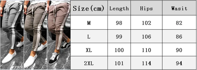 Autumn Winter Gym Hip Hop Mens Cargo Pants Trousers Plaid Tracksuit Bottoms Skinny Joggers Sweat Track Sweatpants