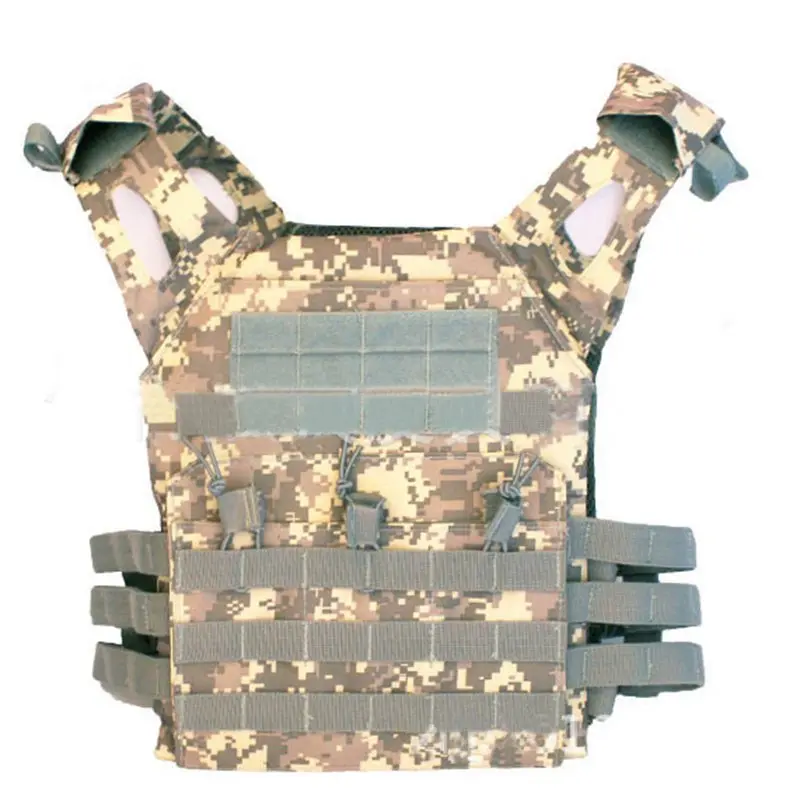 ACU vest Тактический Жилет Molle охотничья пластина Перевозчик страйкбол жилет военная техника жилет для улицы CS игры Пейнтбол - Цвет: ACU vest