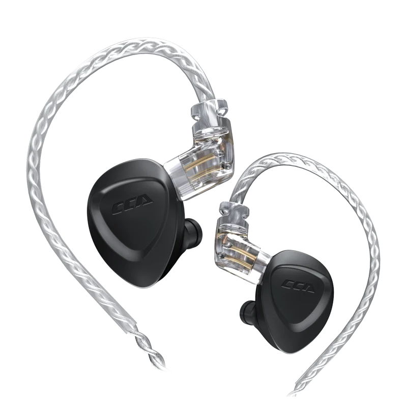 Puro em Fones de Ouvido Fone com Cancelamento Fones para Edx 1dd + 6ba Motorista Híbrido Metal Alta Fidelidade Monitor Baixo Ruído Zsx Dq6 Cca Ckx - Image 2