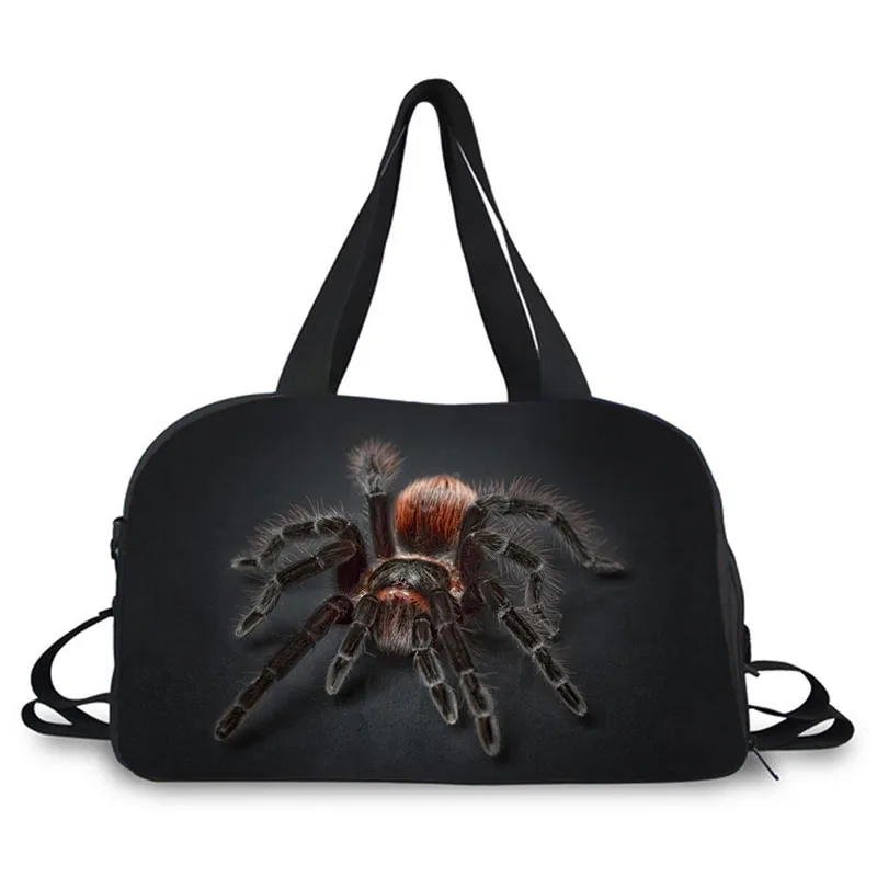 

Duffel Bag Travel Bag Animal Spiter Print Design for Men Women Valise Sport Gym Bag Deportivas Bags