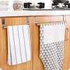 Stainless Steel Towel Rack Bathroom Towel Holder Stand Kitchen Cabinet Door Hanging Organizer Shelf Wall Mounted Towels Bar ► Photo 2/6