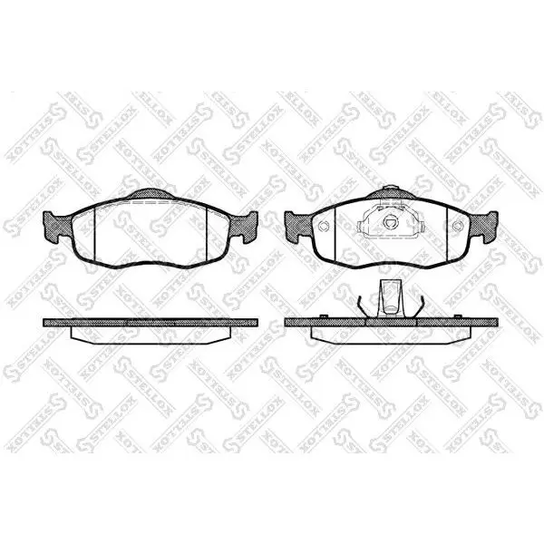Колодки дисковые п.\ Ford Mondeo 1.6-2.5/1.8TD 93-00/Scorpio 2.0