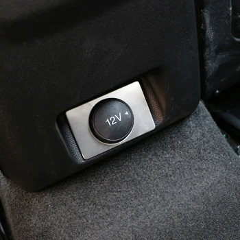 

Car Stainless Steel Rear Cigarette Smoke Lighter Lamp Switch Cover Frame Trim Stickers Fit for Ford Focus 2018 2019 2020