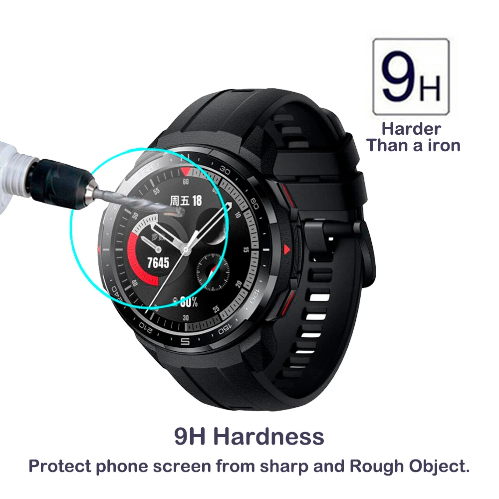 2.5D Tempered Glass Screen Protector For Huawei Honor Magic Watch 2 GT 4 2 3 GT2 42mm 46mm 43mm GS Pro Screen Protective Film